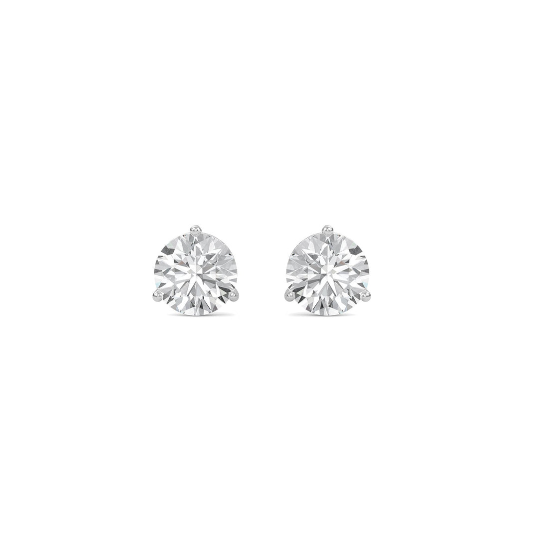 Three Prong Stud Earring STTH010