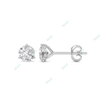 Load image into Gallery viewer, Three Prong Stud Earring STTH010