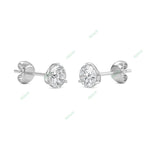Load image into Gallery viewer, Three Prong Stud Earring STTH010
