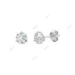 Load image into Gallery viewer, Three Prong Stud Earring STTH010
