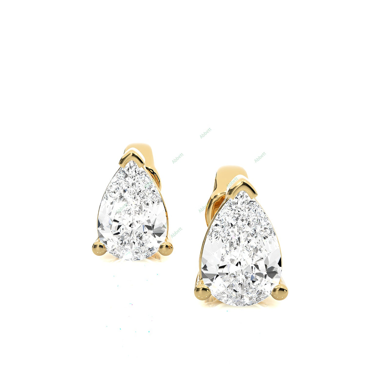 Three Prong Stud Earring STTH015