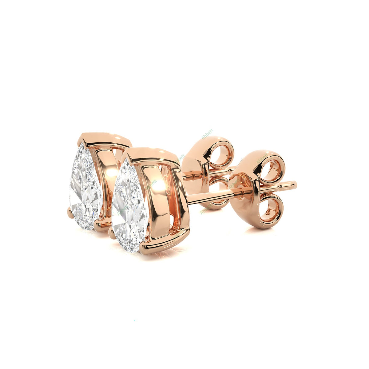 Three Prong Stud Earring STTH015
