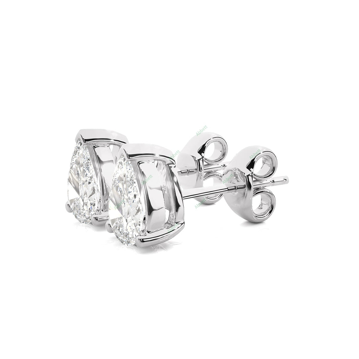 Three Prong Stud Earring STTH015