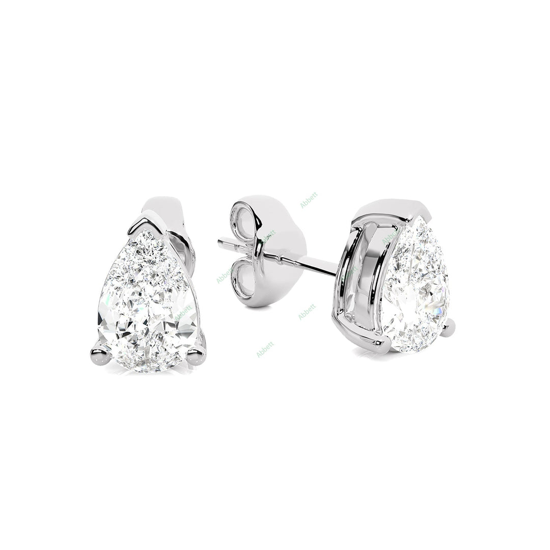 Three Prong Stud Earring STTH015