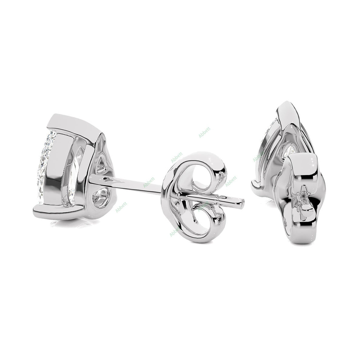 Three Prong Stud Earring STTH015