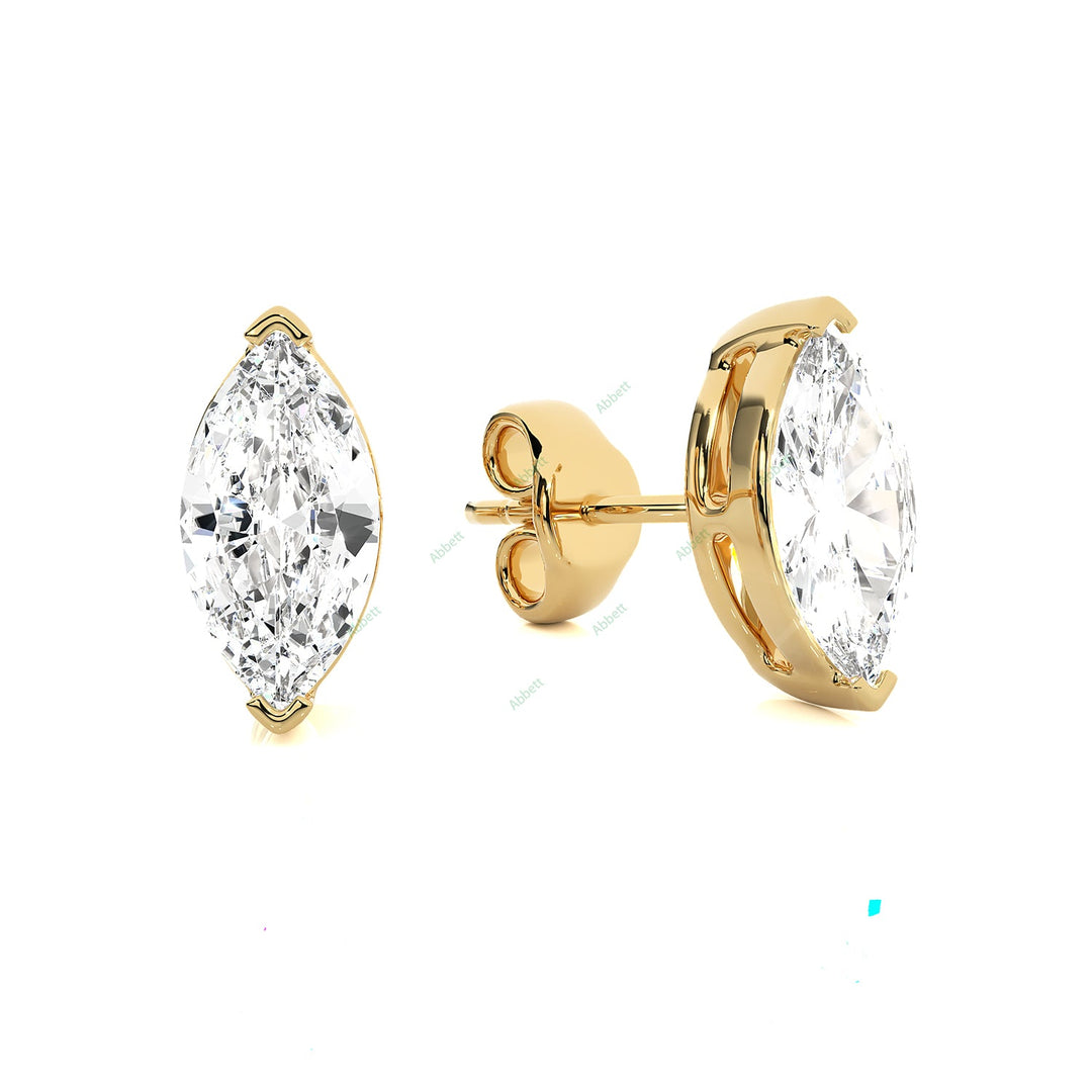 V-Prong Stud Earring STV-017