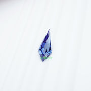 Shield lab grown blue sapphire