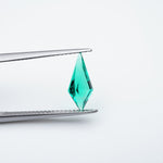 Load image into Gallery viewer, Shield lab grown emerald
