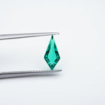 Load image into Gallery viewer, Shield lab grown emerald
