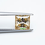 Load image into Gallery viewer, Square princess brown moissanite
