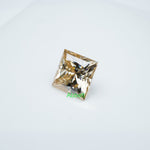 Load image into Gallery viewer, Square princess brown moissanite
