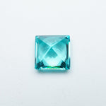 Load image into Gallery viewer, Square princess lab grown Paraiba YAG
