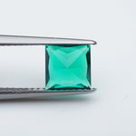 Load image into Gallery viewer, Square princess lab grown emerald
