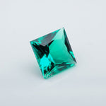 Load image into Gallery viewer, Square princess lab grown emerald
