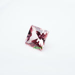 Load image into Gallery viewer, Square princess lab grown padparadscha sapphire
