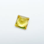 Load image into Gallery viewer, Square princess lab grown yellow sapphire
