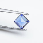 Load image into Gallery viewer, Square step lab grown blue sapphire
