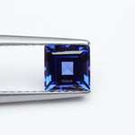 Load image into Gallery viewer, Square step lab grown blue sapphire
