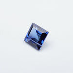 Load image into Gallery viewer, Square step lab grown blue sapphire
