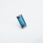 Load image into Gallery viewer, Straight baguette lab grown alexandrite
