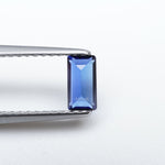 Load image into Gallery viewer, Straight baguette lab grown blue sapphire
