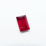 Load image into Gallery viewer, Straight baguette lab grown ruby

