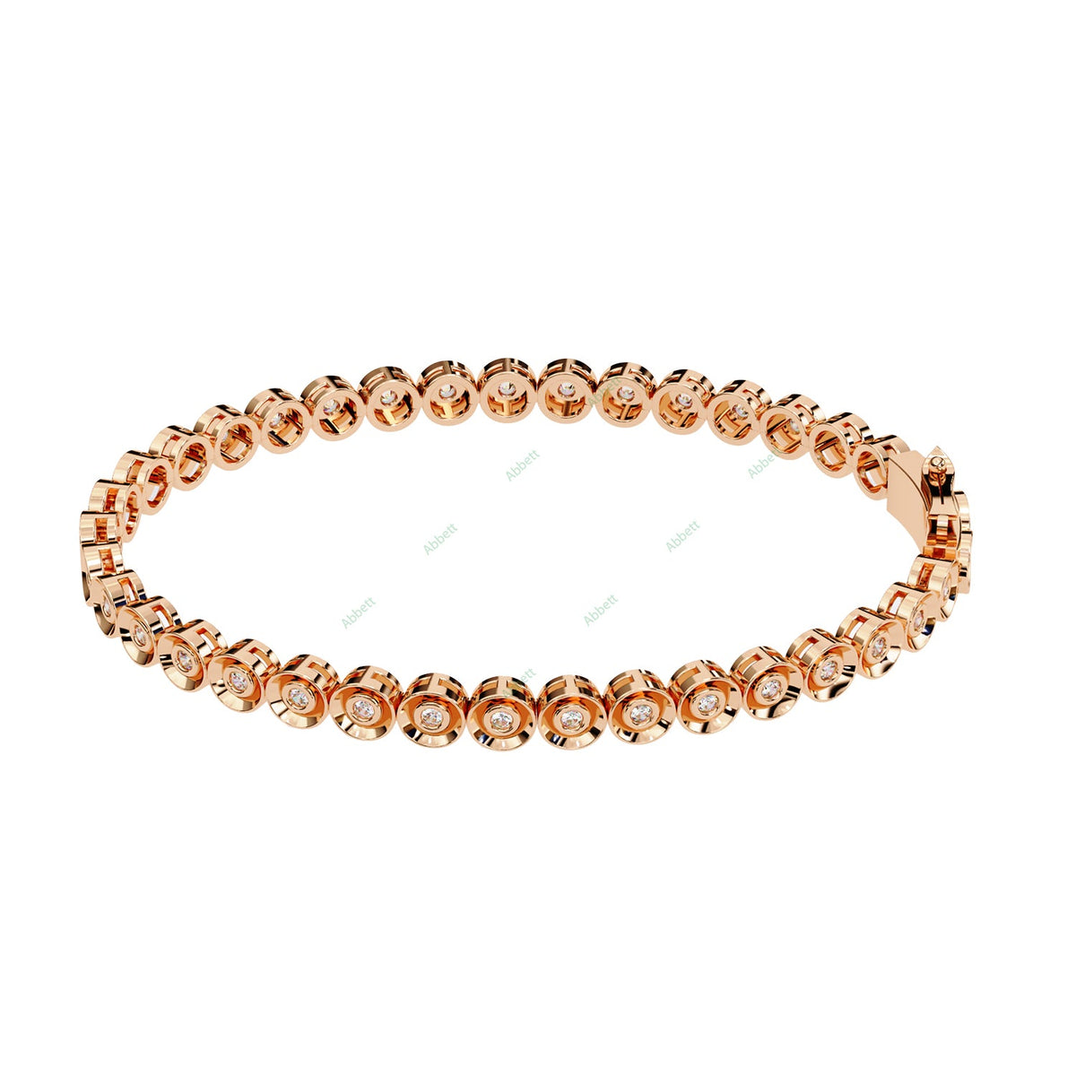 Bezel Tennis Bracelet TE1421
