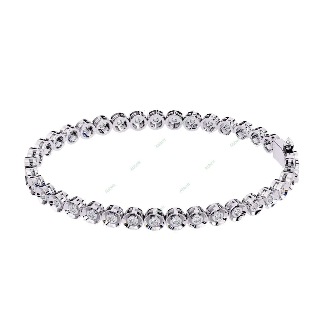 Bezel Tennis Bracelet TE1421