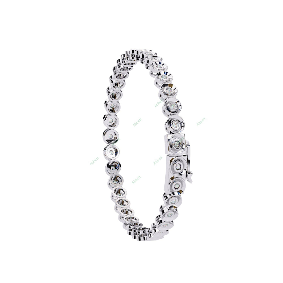 Round Tennis Bracelet TE1421