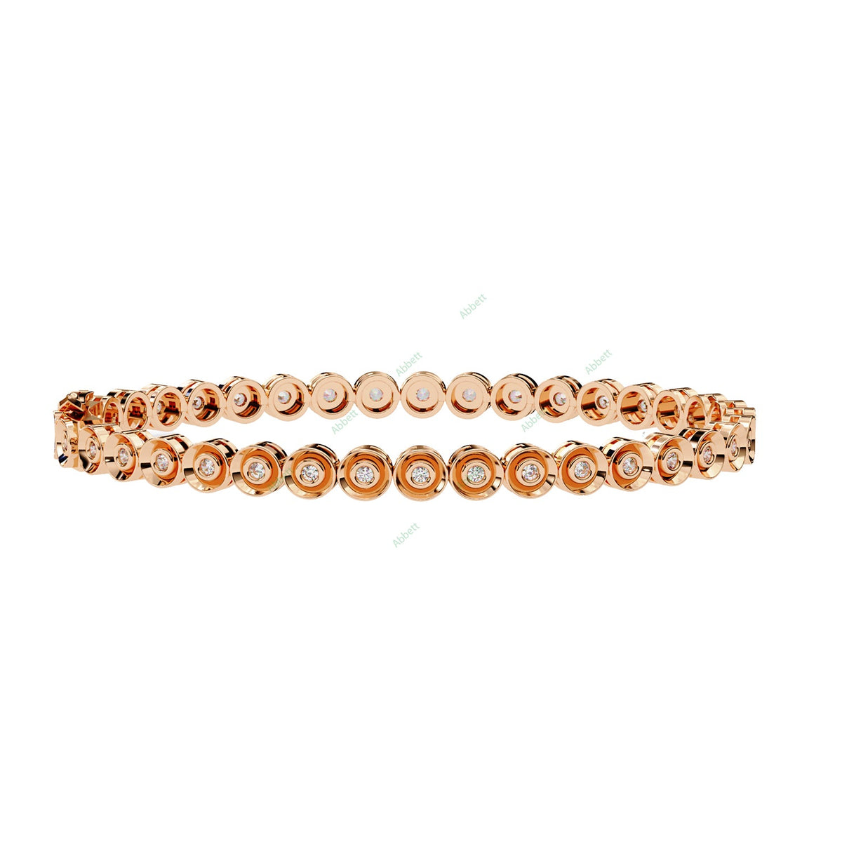 Bezel Tennis Bracelet TE1421