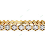 Load image into Gallery viewer, Round Tennis Bracelet TE1422
