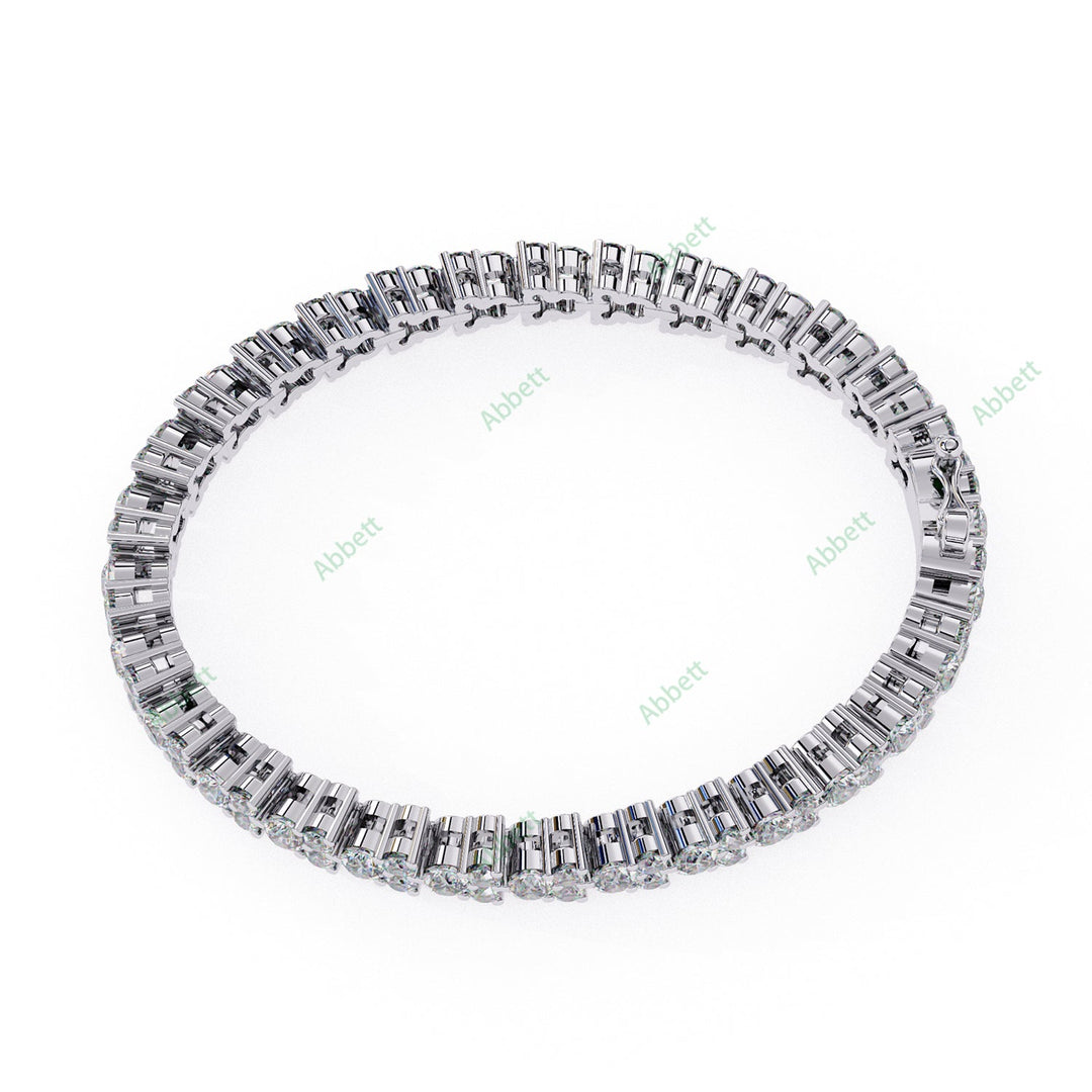 Round Tennis Bracelet TE1430