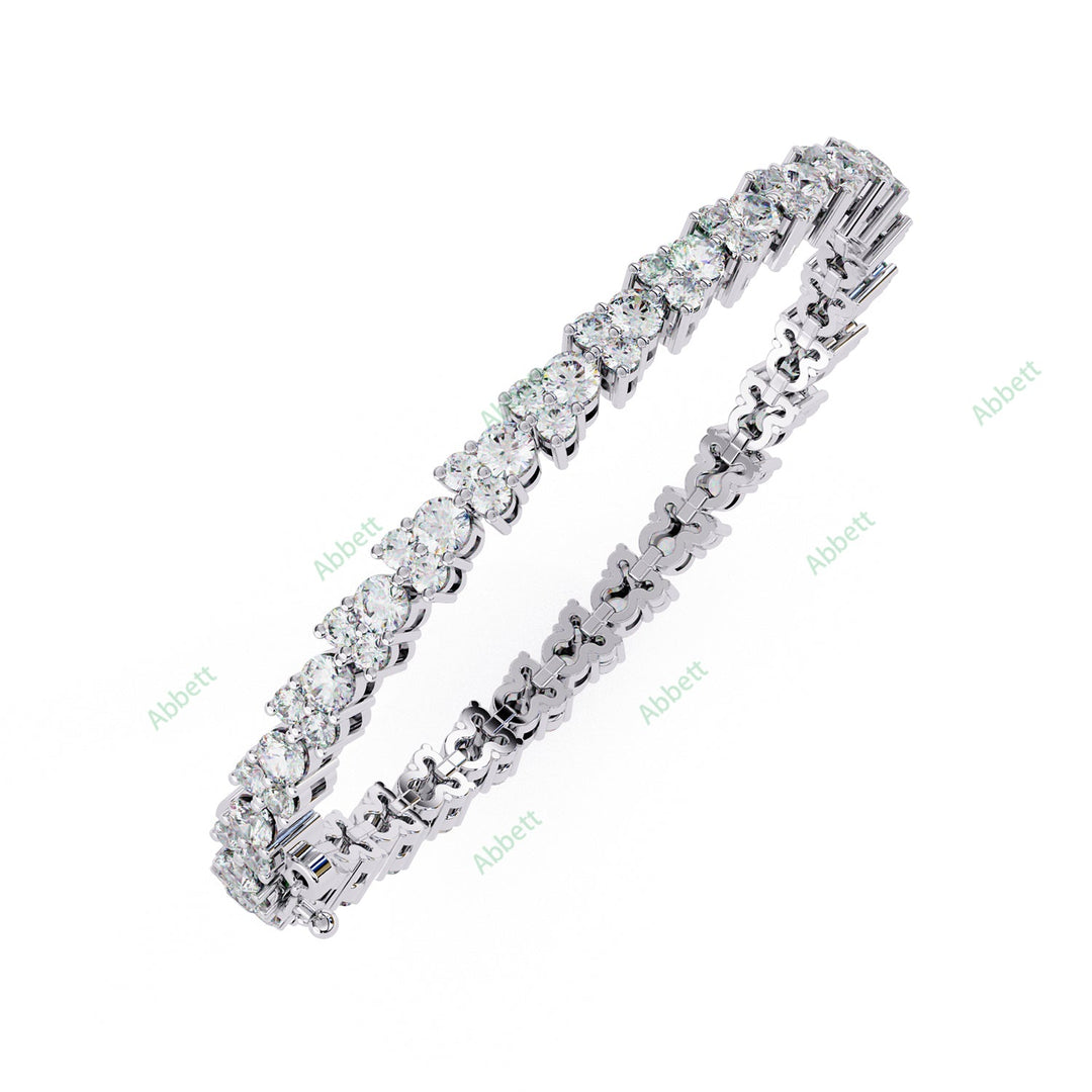 Round Tennis Bracelet TE1430