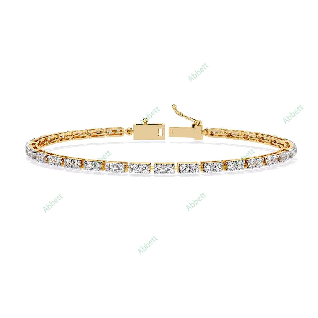 Round Tennis Bracelet TE1451
