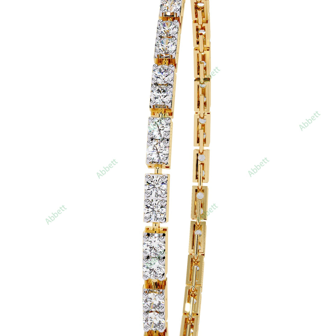 Round Tennis Bracelet TE1451