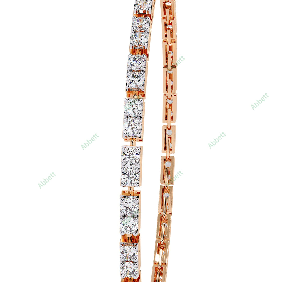 Round Tennis Bracelet TE1451