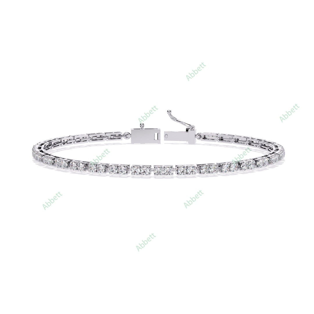 Round Tennis Bracelet TE1451