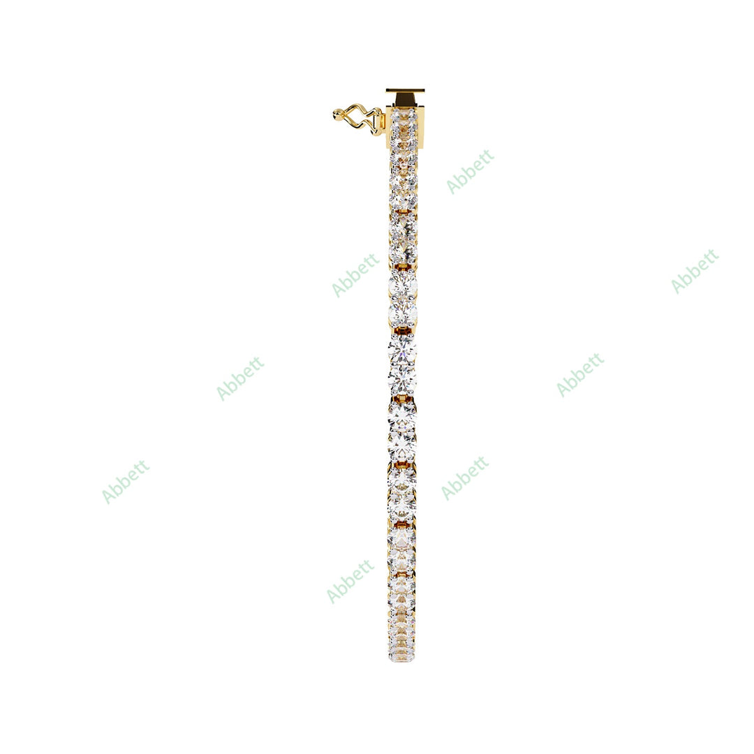 Round Tennis Bracelet TE1458