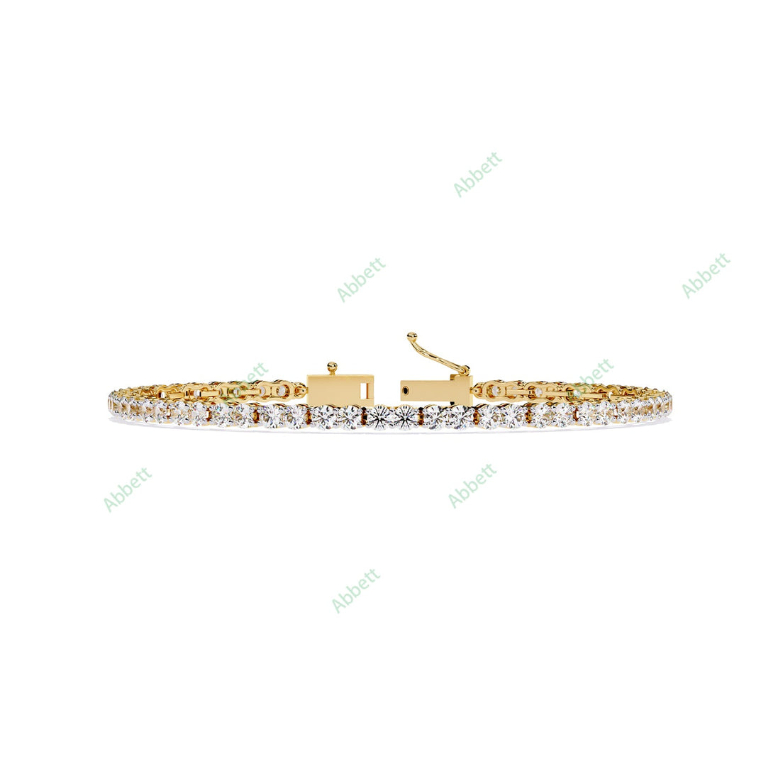 Round Tennis Bracelet TE1458