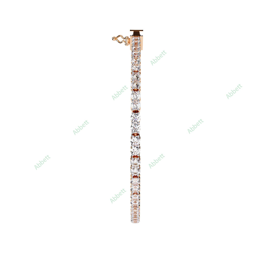 Round Tennis Bracelet TE1458