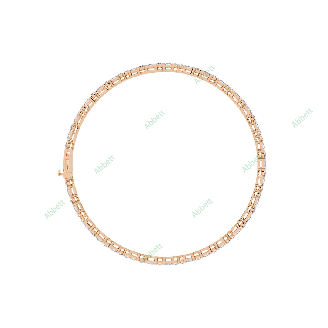 Round Tennis Bracelet TE1473