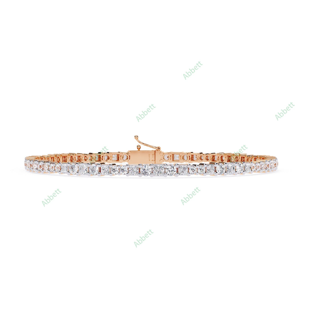 Round Tennis Bracelet TE1473