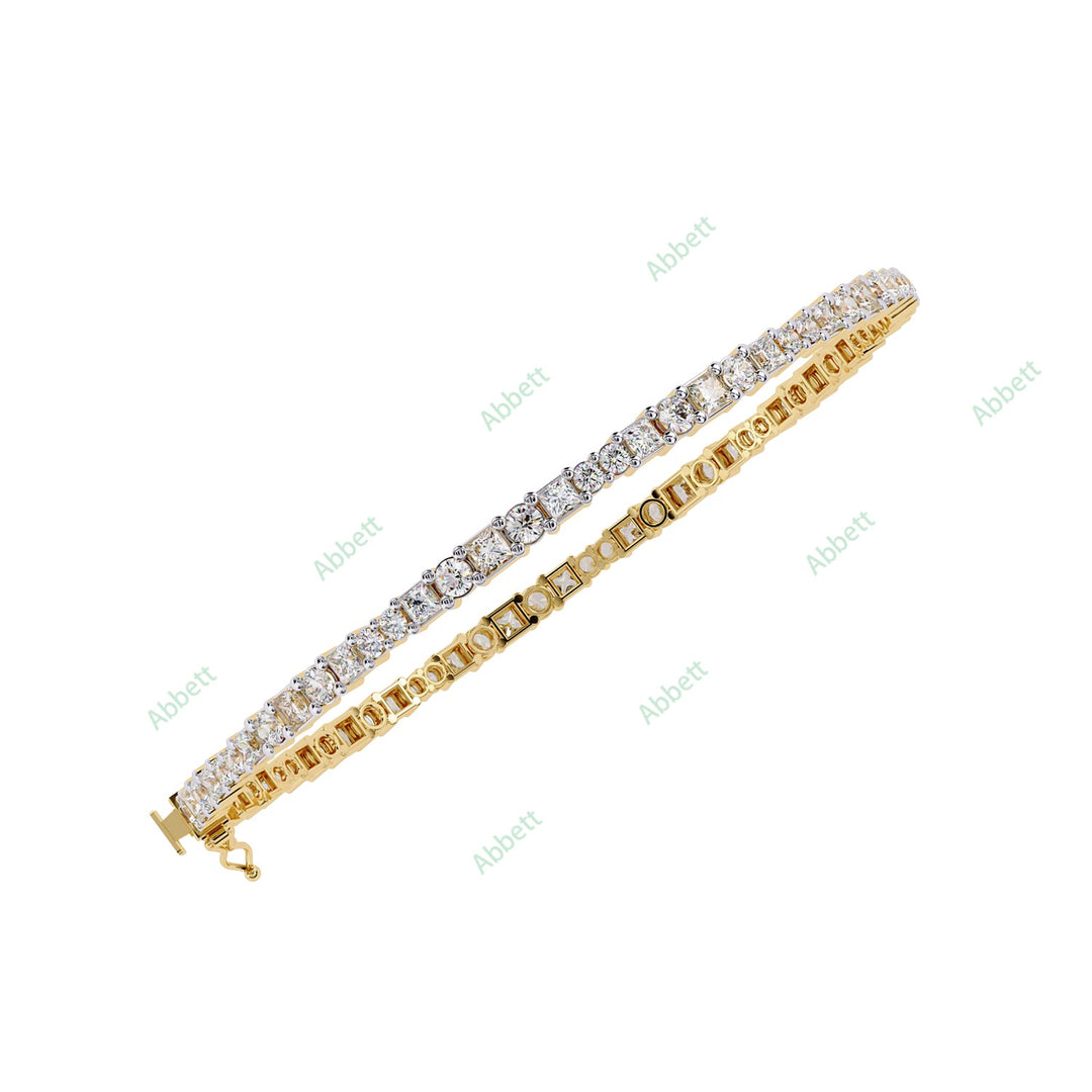 Round Tennis Bracelet TE1473