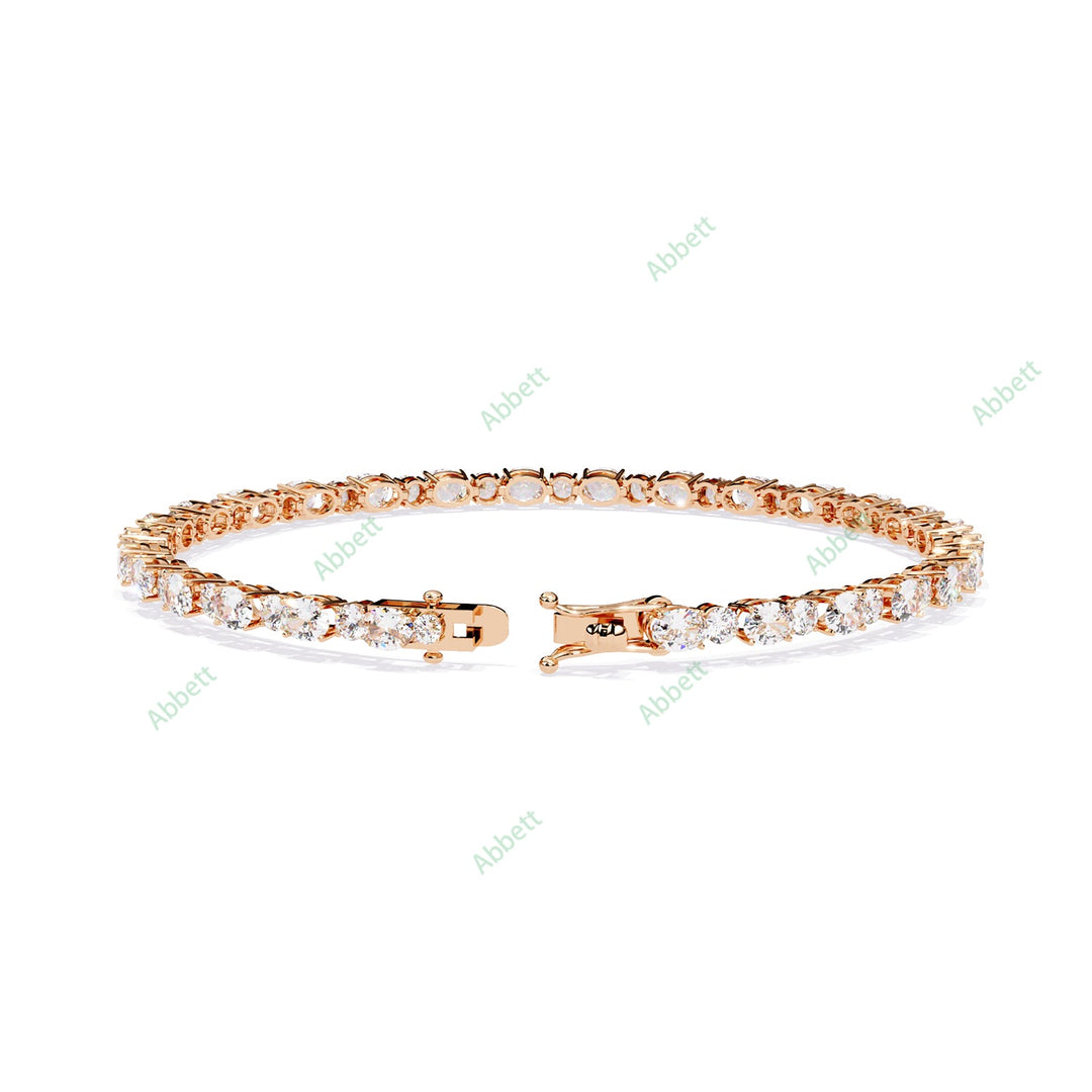 Round Tennis Bracelet TE1477