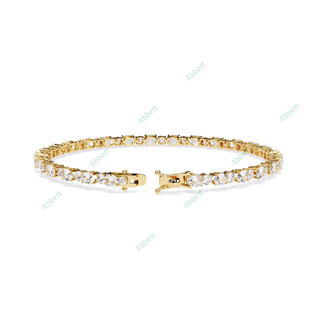 Round Tennis Bracelet TE1477