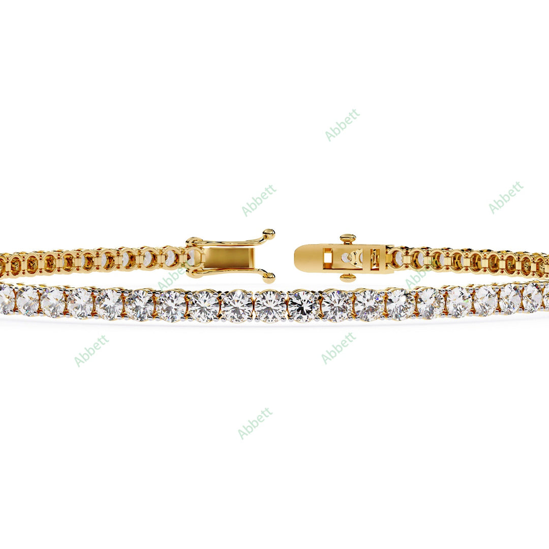 Round Tennis Bracelet TE1478