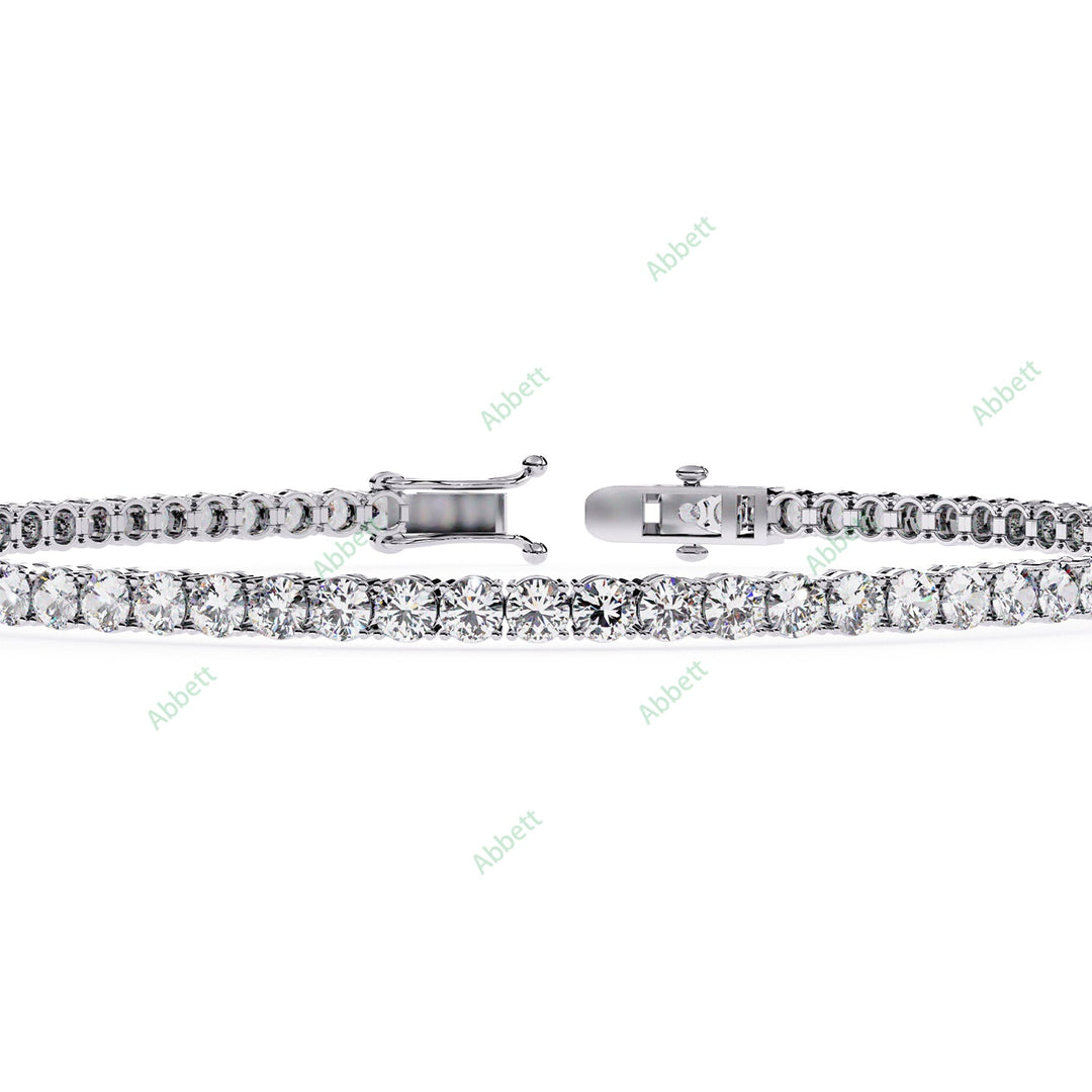 Round Tennis Bracelet TE1478