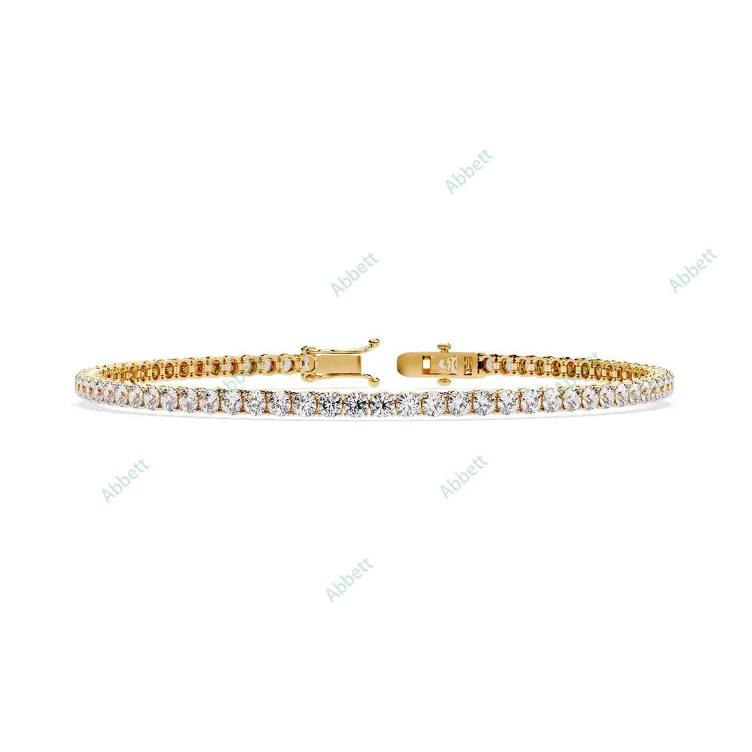 Round Tennis Bracelet TE1478