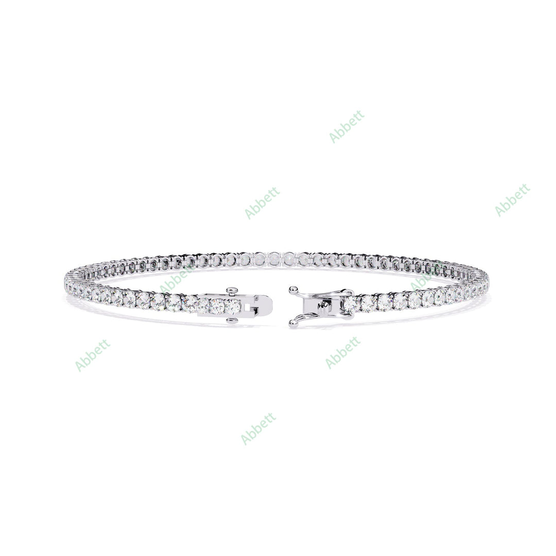 Round Tennis Bracelet TE1478