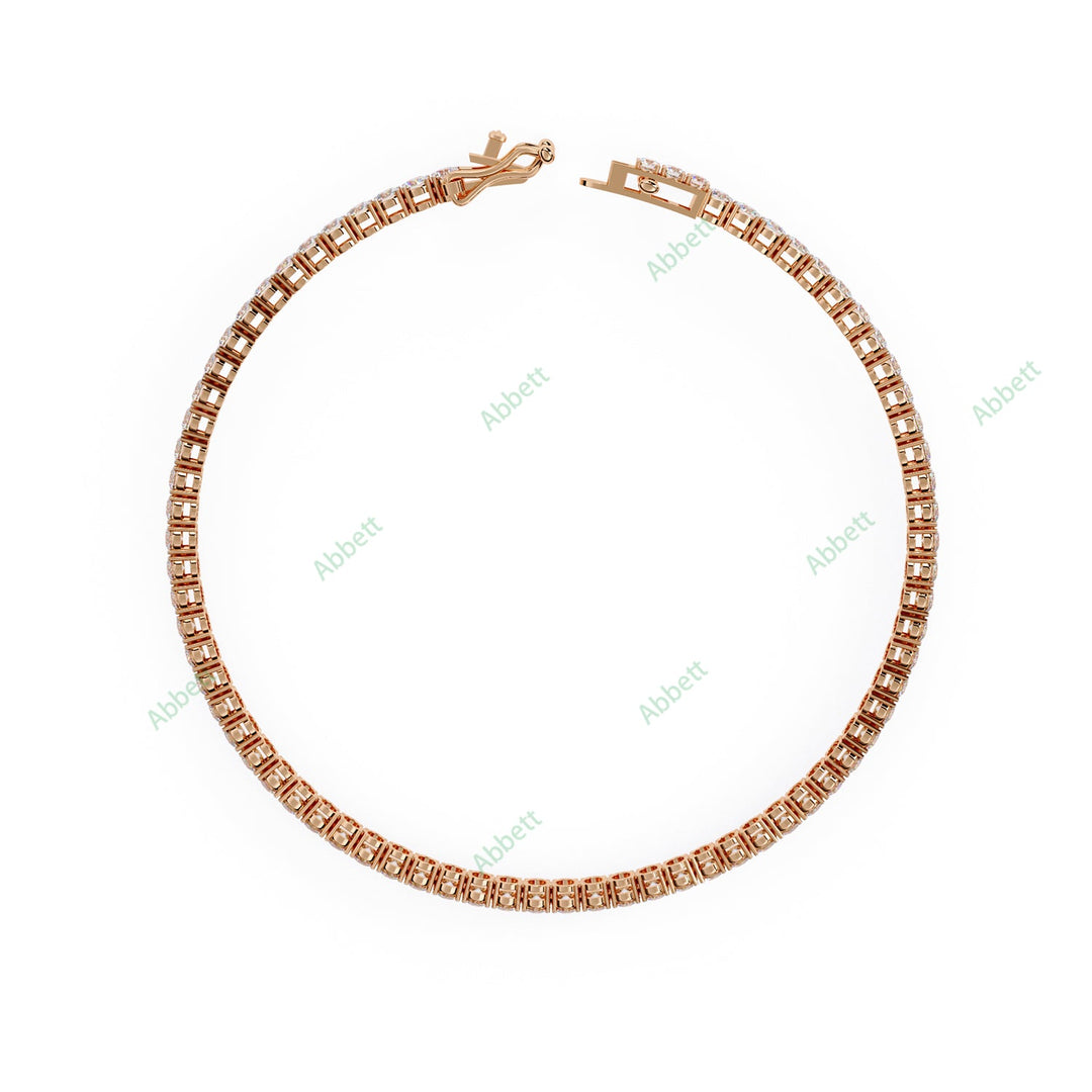 Round Tennis Bracelet TE1478